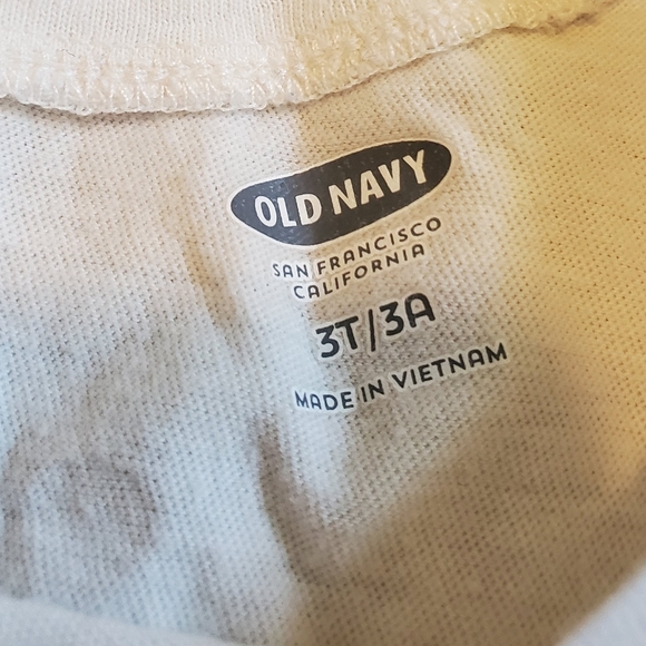 💜Toddker girl cream and gold floral tank 3T - Picture 3 of 3